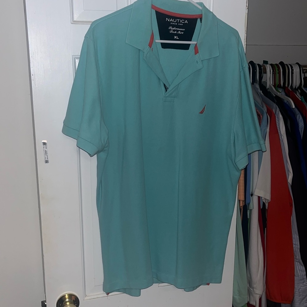 Light Blue Nautica polo